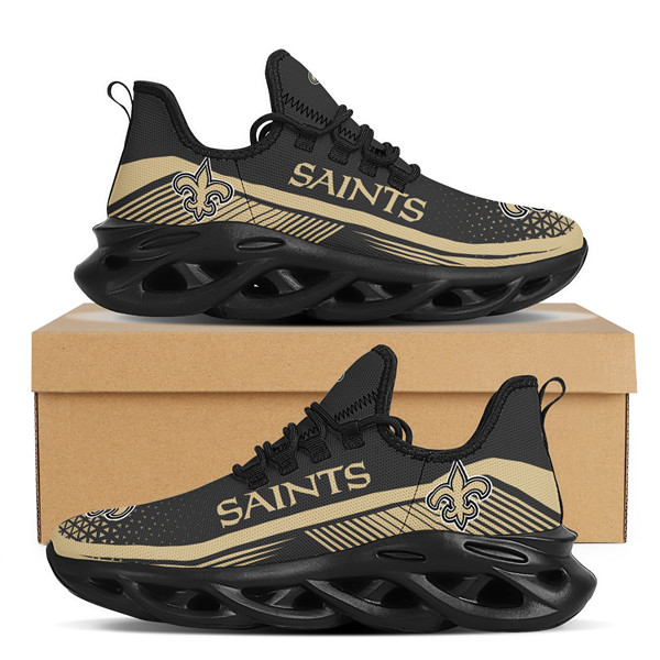 Men's New Orleans Saints Flex Control Sneakers 005